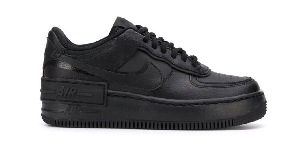 NIKE AIR FORCE 1 LOW SHADOW / TRIPLE BLACK