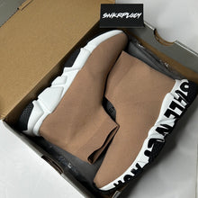 Load image into Gallery viewer, BALENCIAGA ACTIVE SPEED GRAFFITI / BEIGE &amp; BLACK
