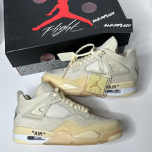 Load image into Gallery viewer, OFF-WHITE X AIR JORDAN 4 / SAIL
