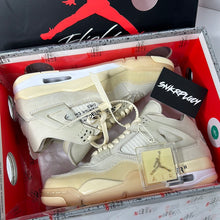 Load image into Gallery viewer, OFF-WHITE X AIR JORDAN 4 / SAIL
