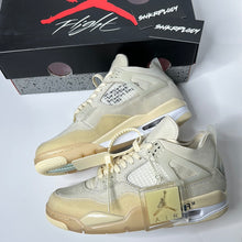 Load image into Gallery viewer, OFF-WHITE X AIR JORDAN 4 / SAIL
