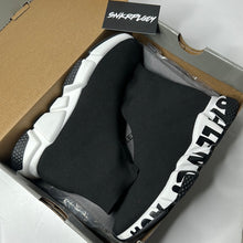 Load image into Gallery viewer, BALENCIAGA ACTIVE SPEED GRAFFITI / BEIGE &amp; BLACK
