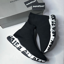 Load image into Gallery viewer, BALENCIAGA ACTIVE SPEED GRAFFITI / BEIGE &amp; BLACK
