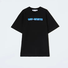 Load image into Gallery viewer, OFF WHITE Blue Metal Arrow Over T-Shirt
