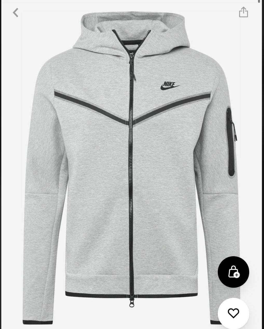 NIKE TECH FLEECE / GREY