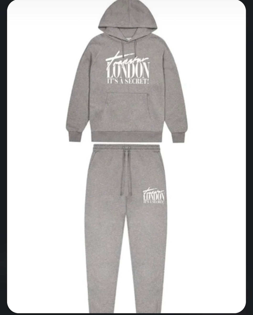 TRAPSTAR GREY TRACKSUIT SET