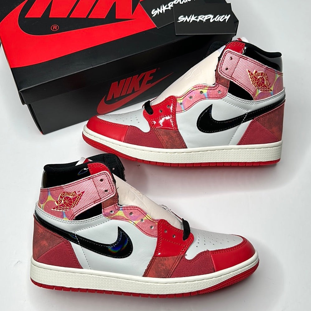 AIR JORDAN 1 HIGH X SPIDER-MAN ACROSS THE SPIDER-VERSE / RED BLACK