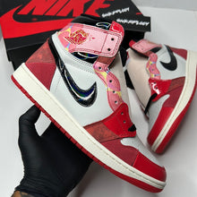 Load image into Gallery viewer, AIR JORDAN 1 HIGH X SPIDER-MAN ACROSS THE SPIDER-VERSE / RED BLACK
