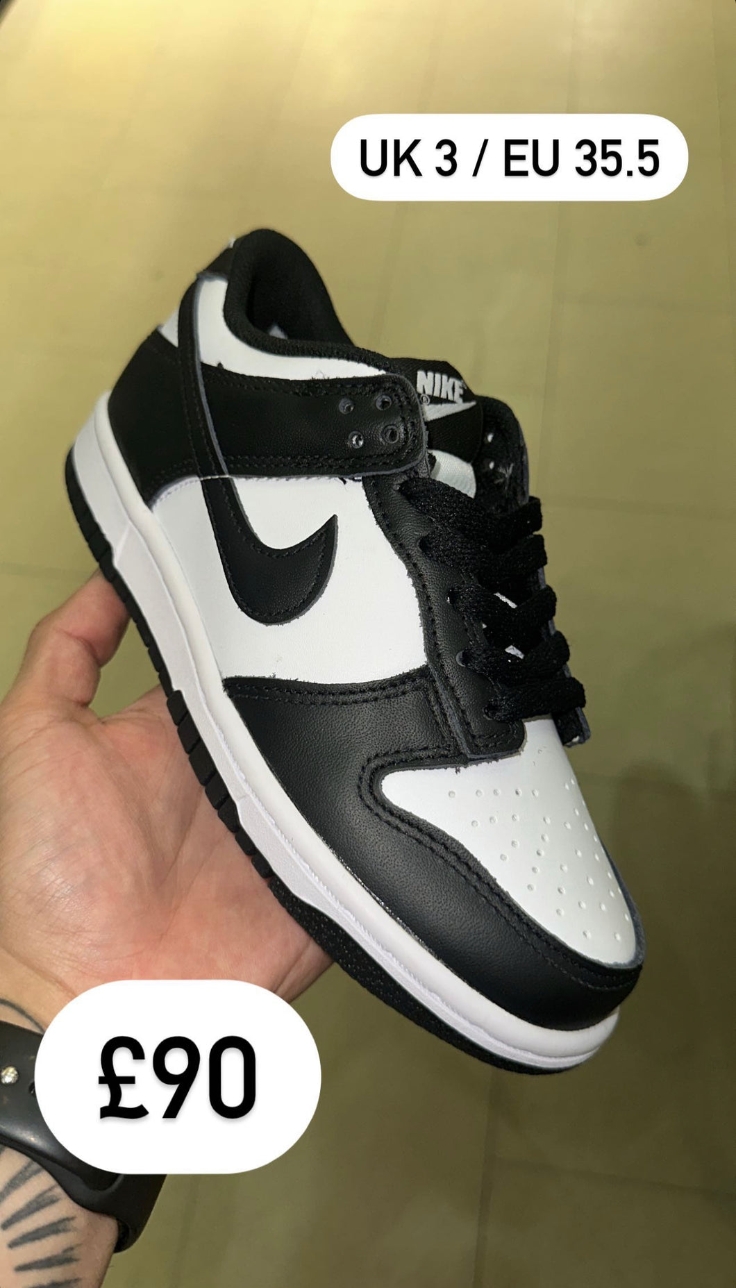 NIKE DUNK LOW (GS) “PANDA”