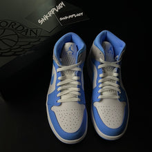 Load image into Gallery viewer, AIR JORDAN 1 MID “UNC / UNIVERSITY BLUE”
