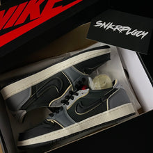 Load image into Gallery viewer, AIR JORDAN 1 LOW EX “BLACK SMOKE GREY”
