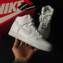 Load image into Gallery viewer, NIKE DUNK HIGH “WHITE PURE PLATINUM”
