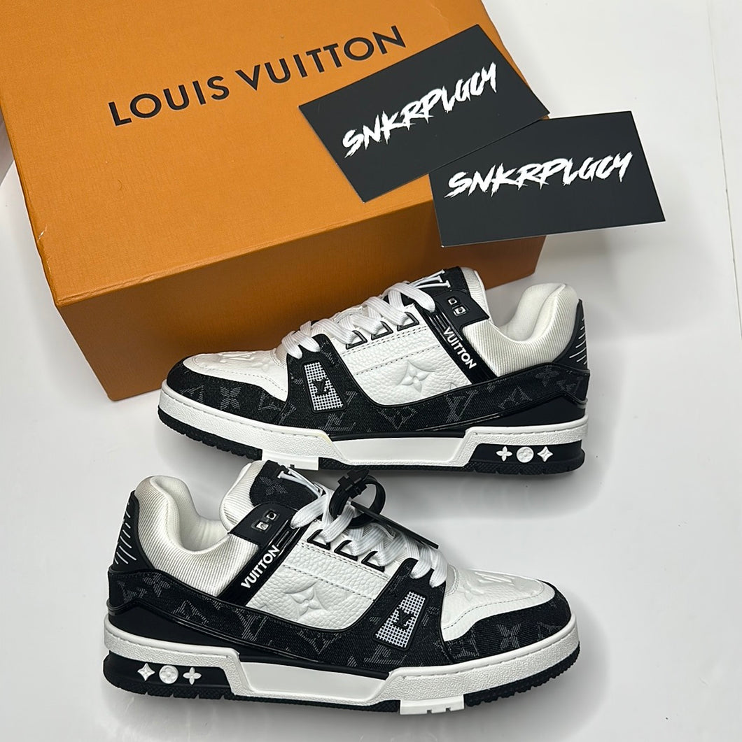 LOUIS VUITTON SNEAKERS / BLACK & WHITE