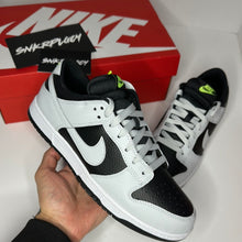 Load image into Gallery viewer, NIKE DUNK LOW “BLACK/PHOTON DUST/VOLT”
