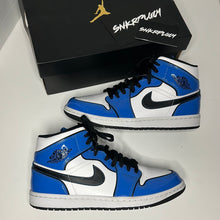 Load image into Gallery viewer, AIR JORDAN 1 MID “SIGNAL BLUE”
