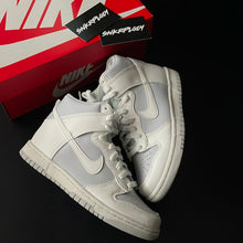 Load image into Gallery viewer, NIKE DUNK HIGH &quot;GREY WHITE
