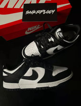 Load image into Gallery viewer, NIKE DUNK LOW “PANDA” BLACK / WHITE
