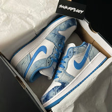 Load image into Gallery viewer, AIR JORDAN 1 LOW “WASHED DENIM”
