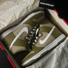 Load image into Gallery viewer, NIKE DUNK HIGH “KHAKI GREEN”
