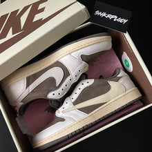 Load image into Gallery viewer, AIR JORDAN 1 RETRO LOW OG SP x TRAVIS SCOTT “REVERSE MOCHA”
