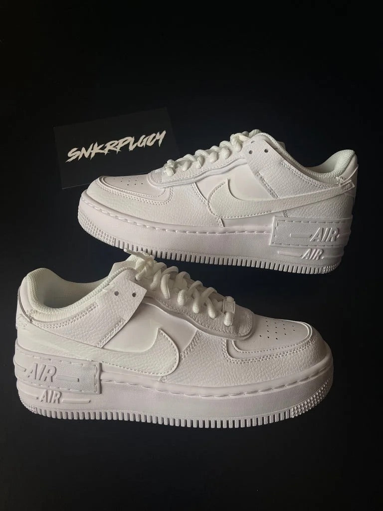 NIKE AIR FORCE 1 SHADOW (W) / TRIPLE WHITE