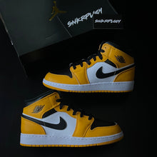 Load image into Gallery viewer, AIR JORDAN 1 MID “TAXI / YELLOW”
