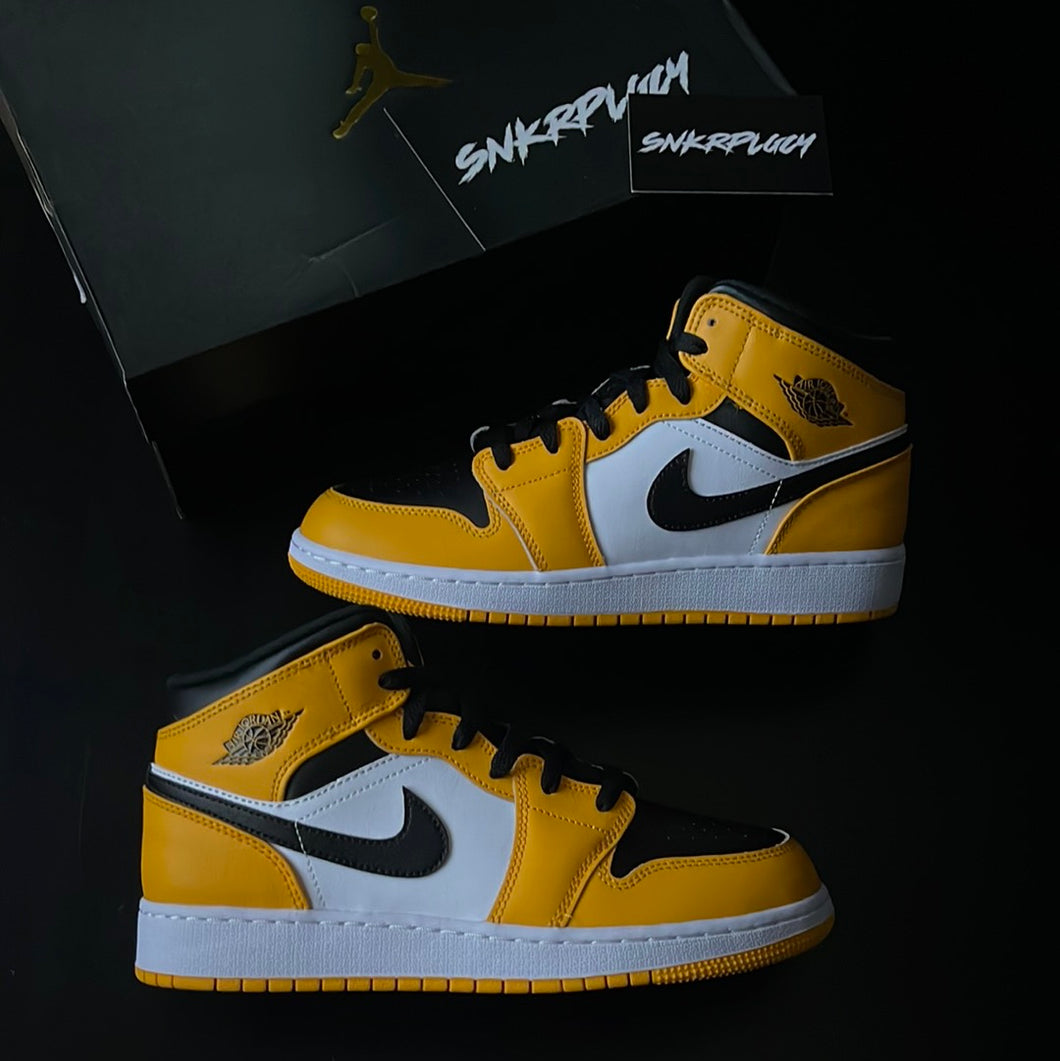 AIR JORDAN 1 MID “TAXI / YELLOW”