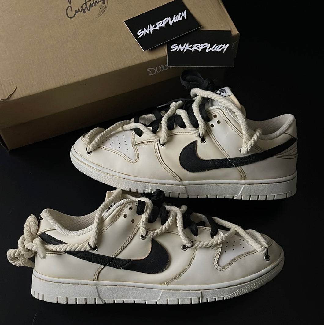 NIKE DUNK LOW / COFFEE ROPE CUSTOM