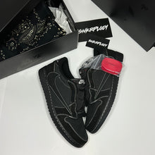 Load image into Gallery viewer, AIR JORDAN 1 LOW x TRAVIS SCOTT “BLACK PHANTOM”
