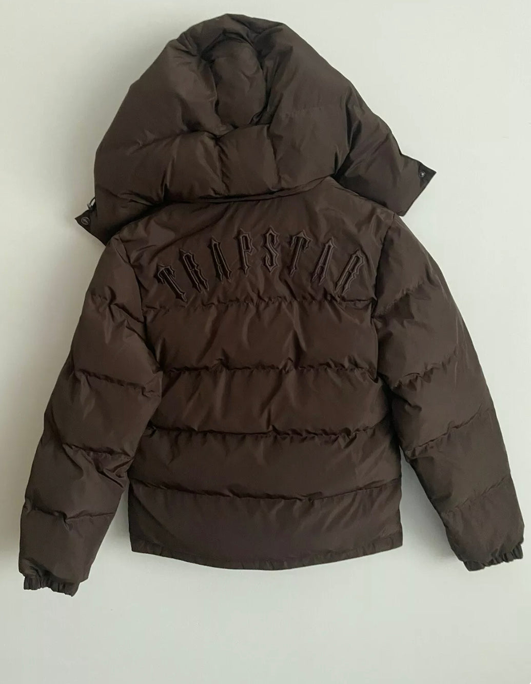 TRAPSTAR IRONGATE PUFFER JACKET / BROWN