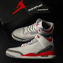 Load image into Gallery viewer, AIR JORDAN 3 OG “FIRE RED”
