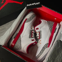 Load image into Gallery viewer, AIR JORDAN 3 “CARDINAL RED”
