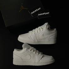 Load image into Gallery viewer, AIR JORDAN 1 LOW “TRIPLE WHITE”
