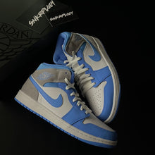 Load image into Gallery viewer, AIR JORDAN 1 MID “UNC / UNIVERSITY BLUE”
