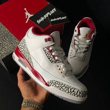 Load image into Gallery viewer, AIR JORDAN 3 “CARDINAL RED”
