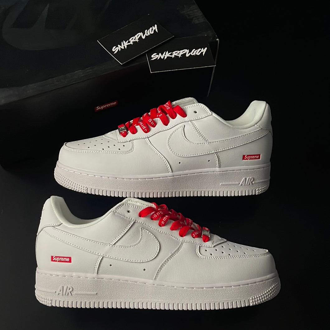 NIKE AIR FORCE 1 LOW X SUPREME “WHITE”