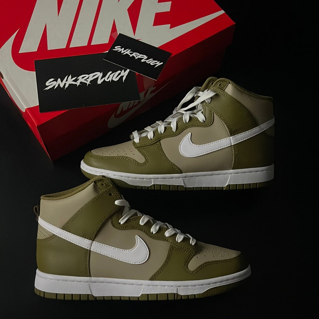 NIKE DUNK HIGH “KHAKI GREEN”