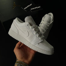 Load image into Gallery viewer, AIR JORDAN 1 LOW “TRIPLE WHITE”
