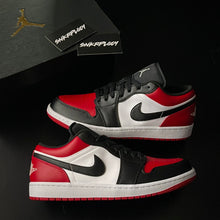 Load image into Gallery viewer, AIR JORDAN 1 LOW “BRED TOE”
