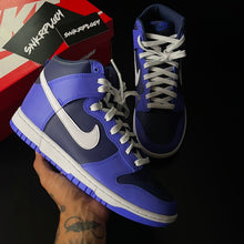 Load image into Gallery viewer, NIKE DUNK HIGH “OBSIDIAN” MEDIUM BLUE/NAVY
