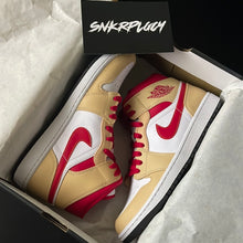 Load image into Gallery viewer, AIR JORDAN 1 MID “LIGHT CURRY”
