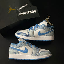 Load image into Gallery viewer, AIR JORDAN 1 LOW “WASHED DENIM”
