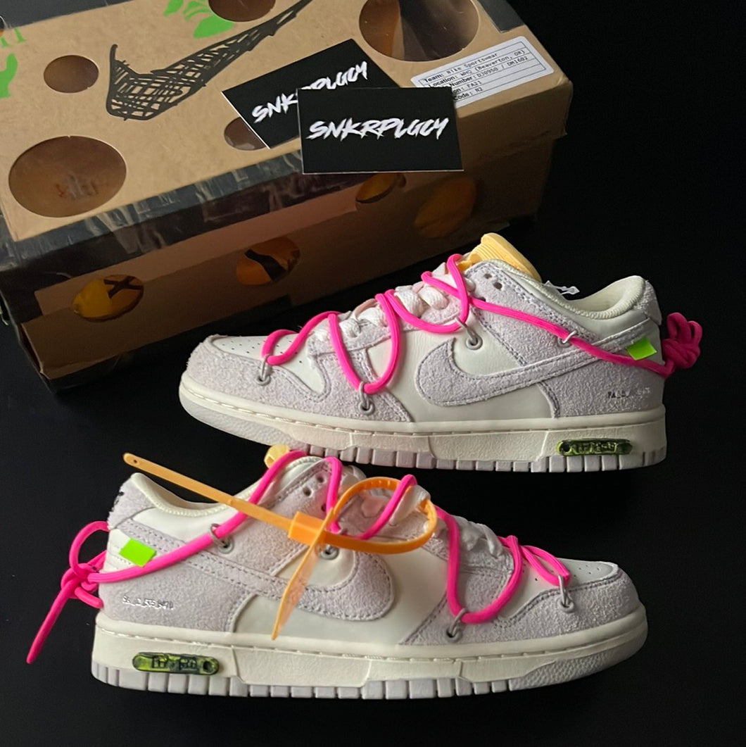 NIKE DUNK LOW X OFF-WHITE / LOT 17 OF 50