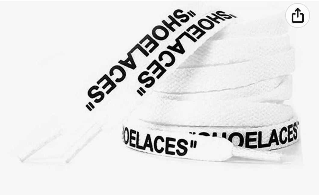 OFF-WHITE SHOE LACES