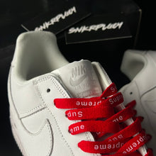 Load image into Gallery viewer, NIKE AIR FORCE 1 LOW X SUPREME “WHITE”
