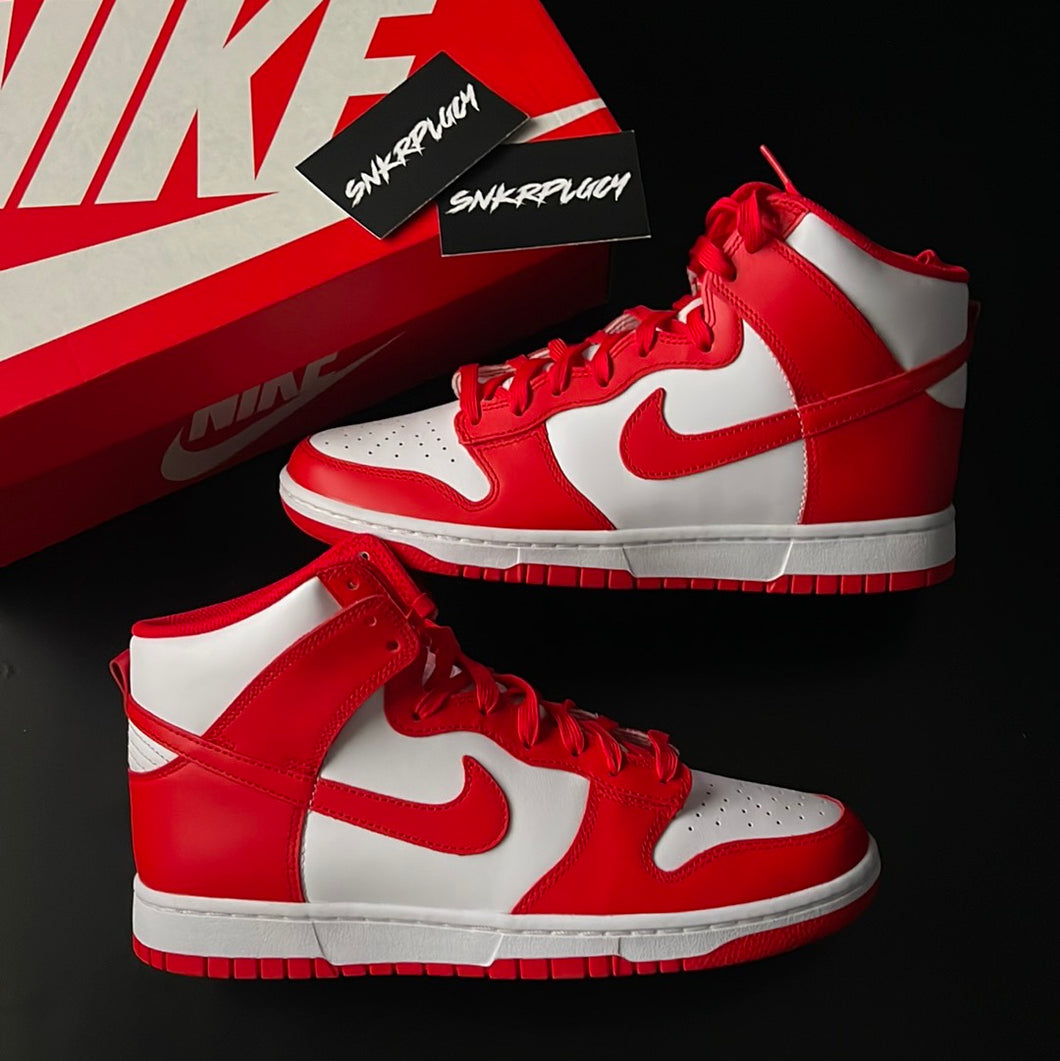 NIKE DUNK HIGH “UNIVERSITY RED”