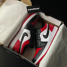 Load image into Gallery viewer, AIR JORDAN 1 LOW “BRED TOE”
