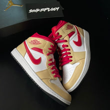 Load image into Gallery viewer, AIR JORDAN 1 MID “LIGHT CURRY”
