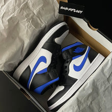 Load image into Gallery viewer, AIR JORDAN 1 MID “WHITE / BLACK ROYAL”
