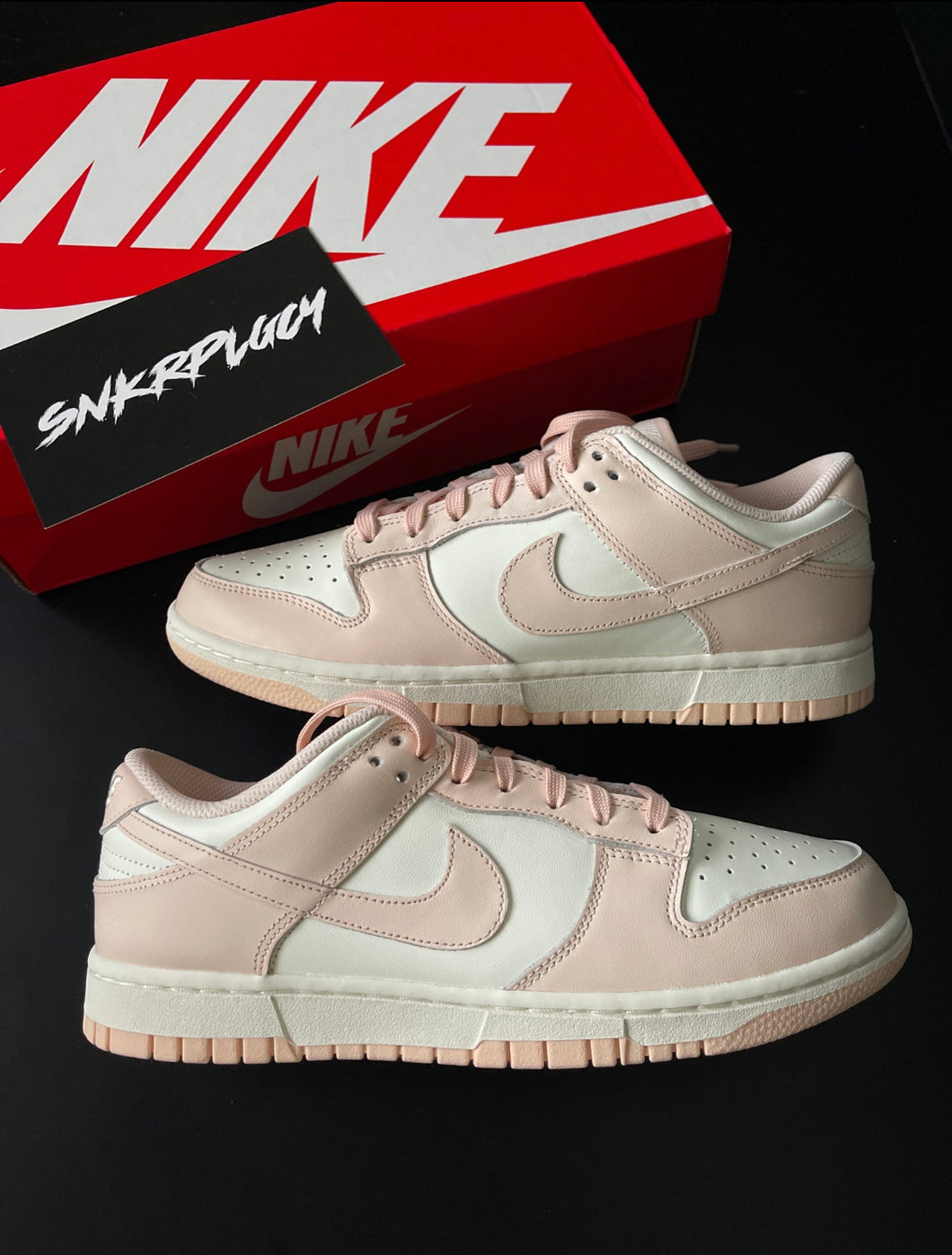 NIKE DUNK LOW (W) “SAIL / ORANGE PEARL”